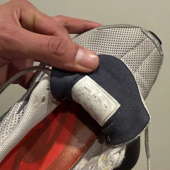 Nike Silver and Pink Shox Sneakers - Picture 5 of 5